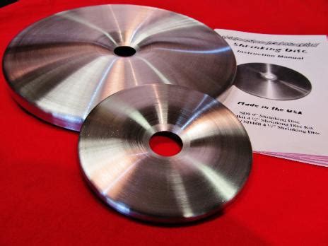 Wolfes Metal Fabrication Shrinking Disc demonstration